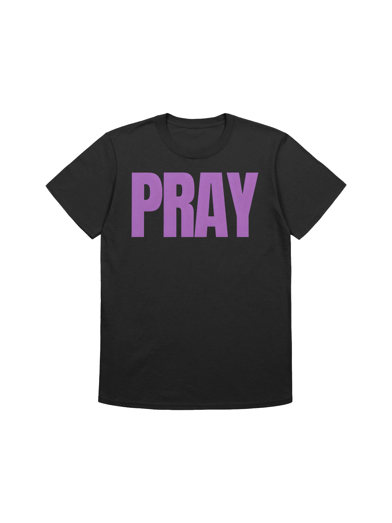 PRAY PURPLE RETRO SPECIAL EDITION TEE (UNISEX) product image (1)