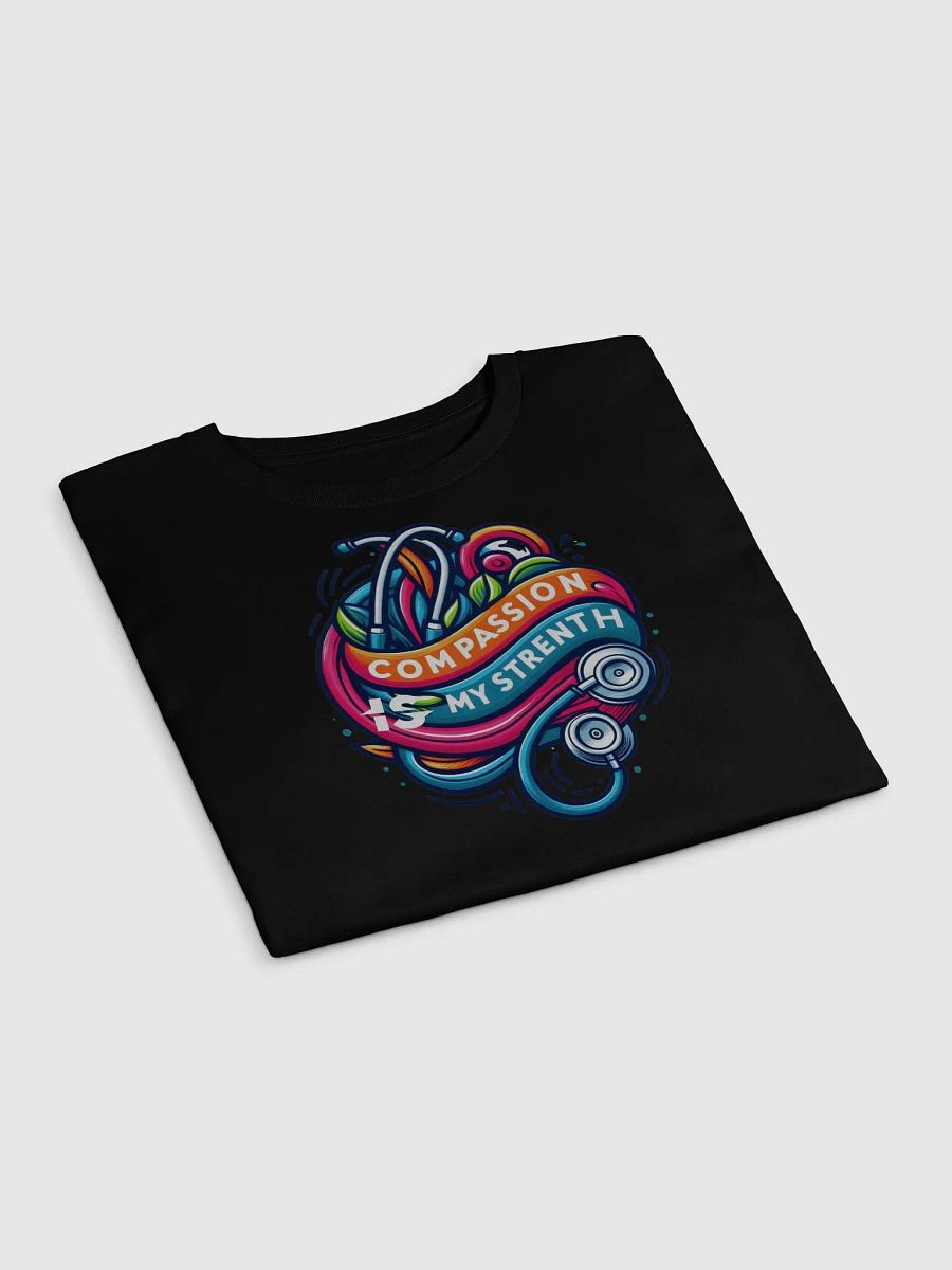 Inspirational quote tees, Compassion is My Strength Crop Top product image (3)