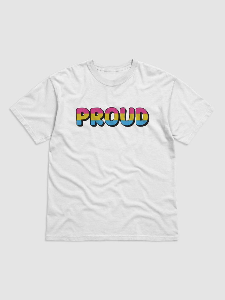 The 'PROUD pan' T-Shirt - White product image (1)