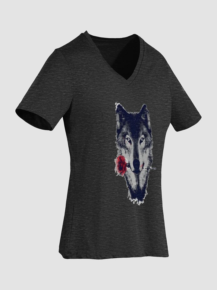 Women's Relaxed V-Neck logo T-Shirt product image (11)