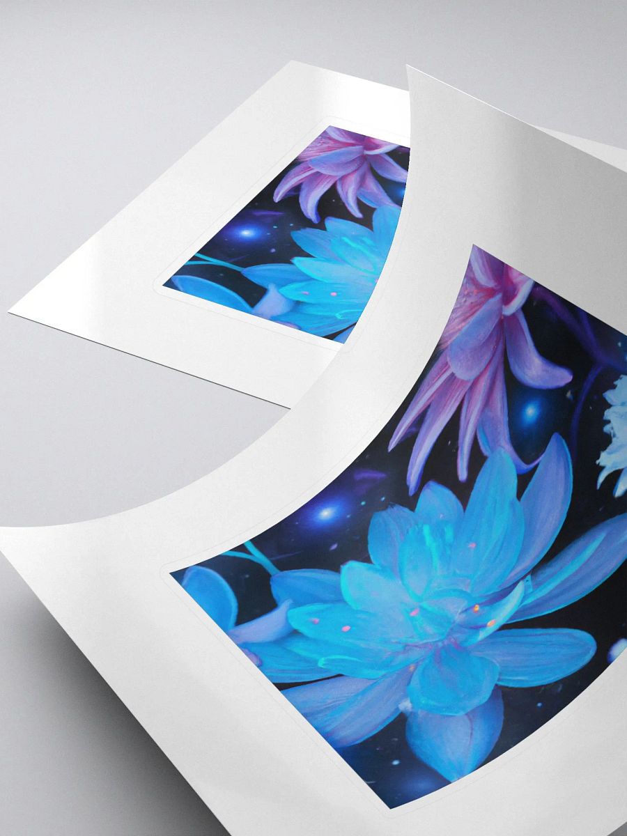 Galactic Wild Flower Sigma Sticker product image (4)