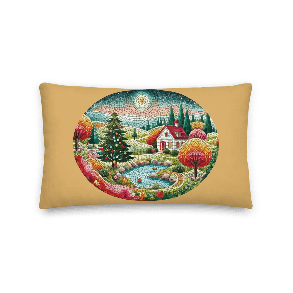 Starry Night Landscape Premium Pillow product image (11)