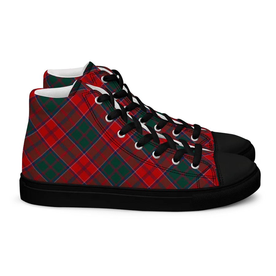 Grant Tartan Men's High Top Shoes product image (3)