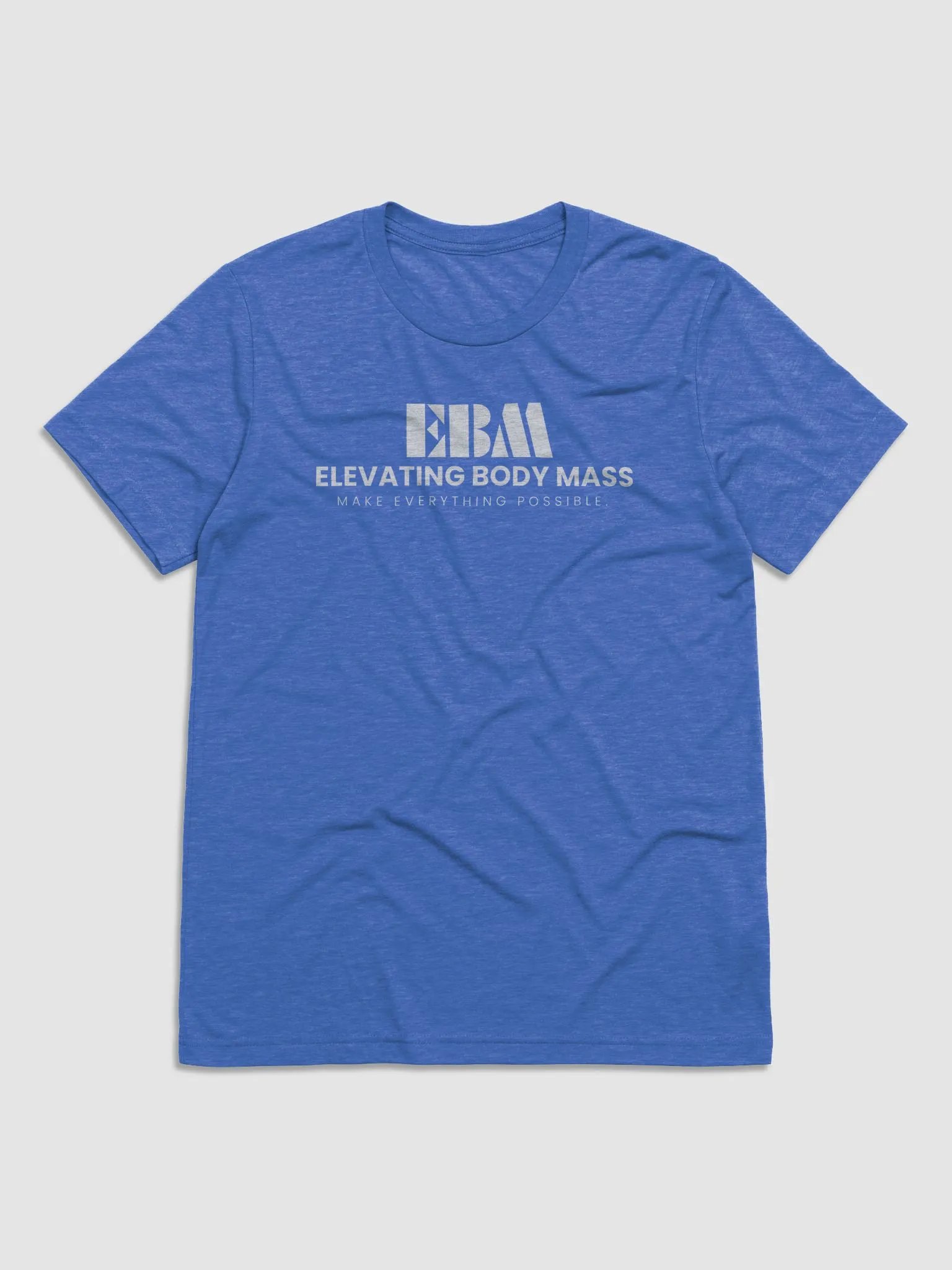 EBM Cotton Slim T Shirt (White Logo) product image (1)