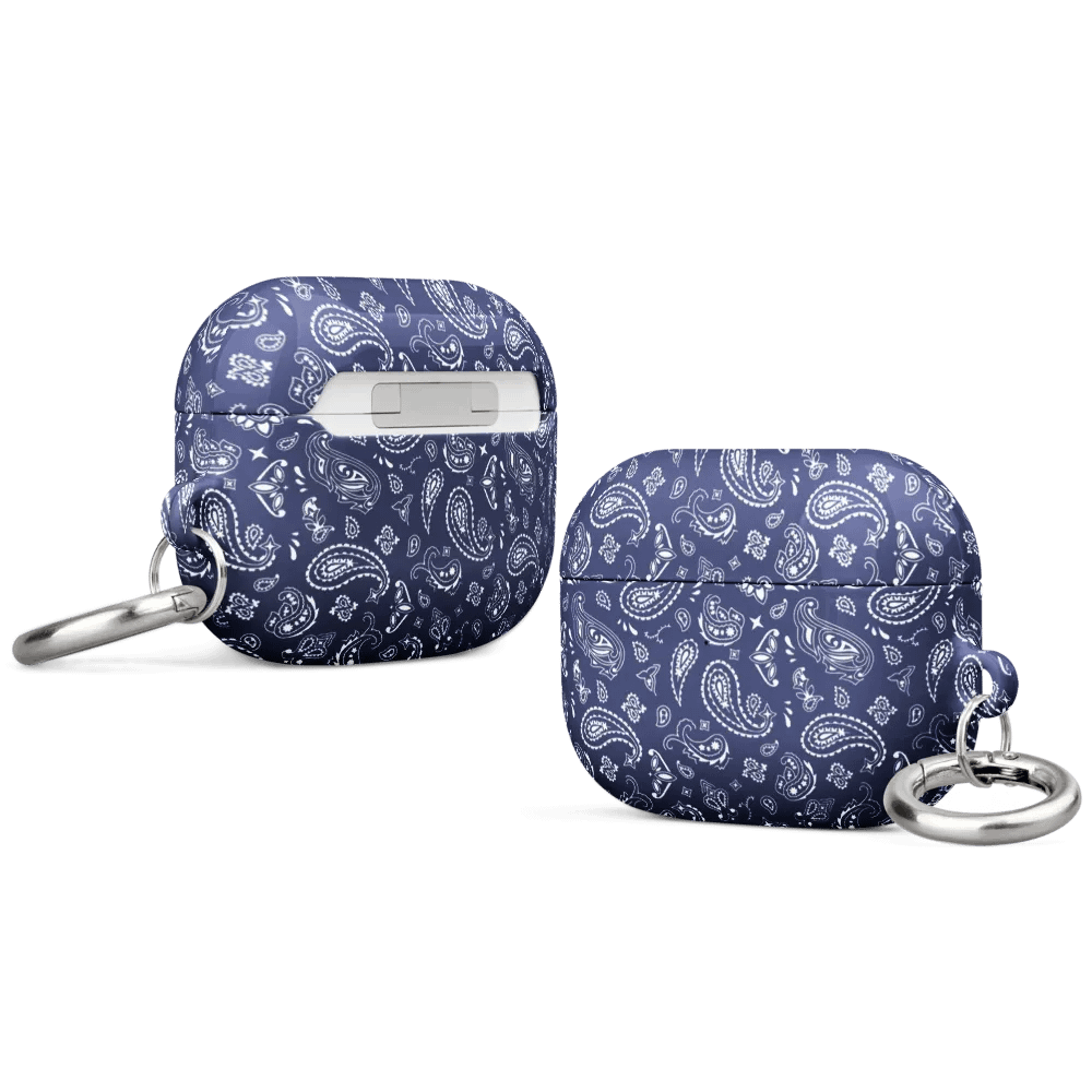 Indigo Bandana AirPods Case product image (44)