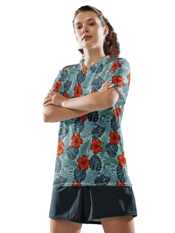 Palm Paradise | Recycled Unisex Sports Jersey product image (2)
