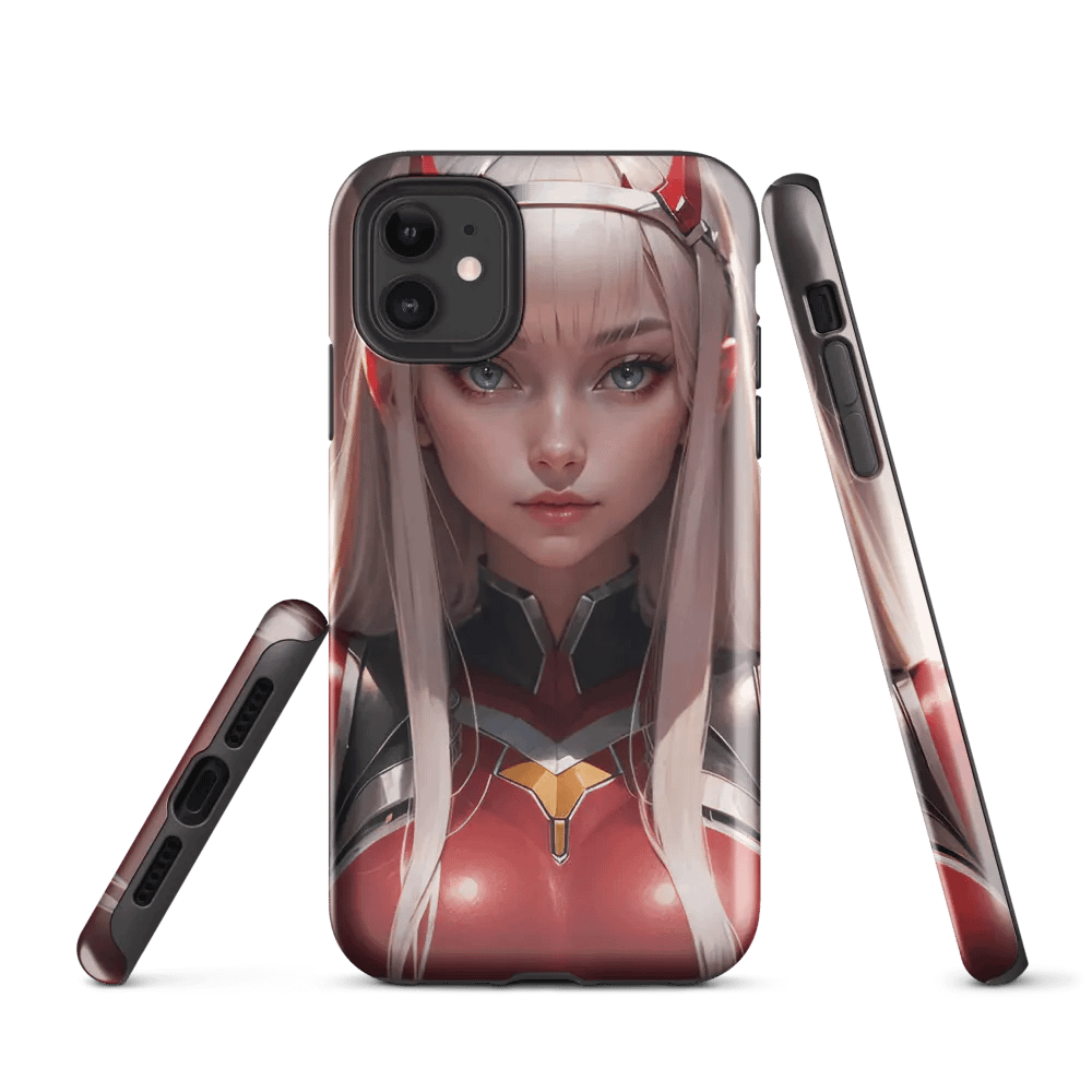 Zero Two iPhone Tough Case – Darling in the Franxx’s Iconic Pilot product image (1)