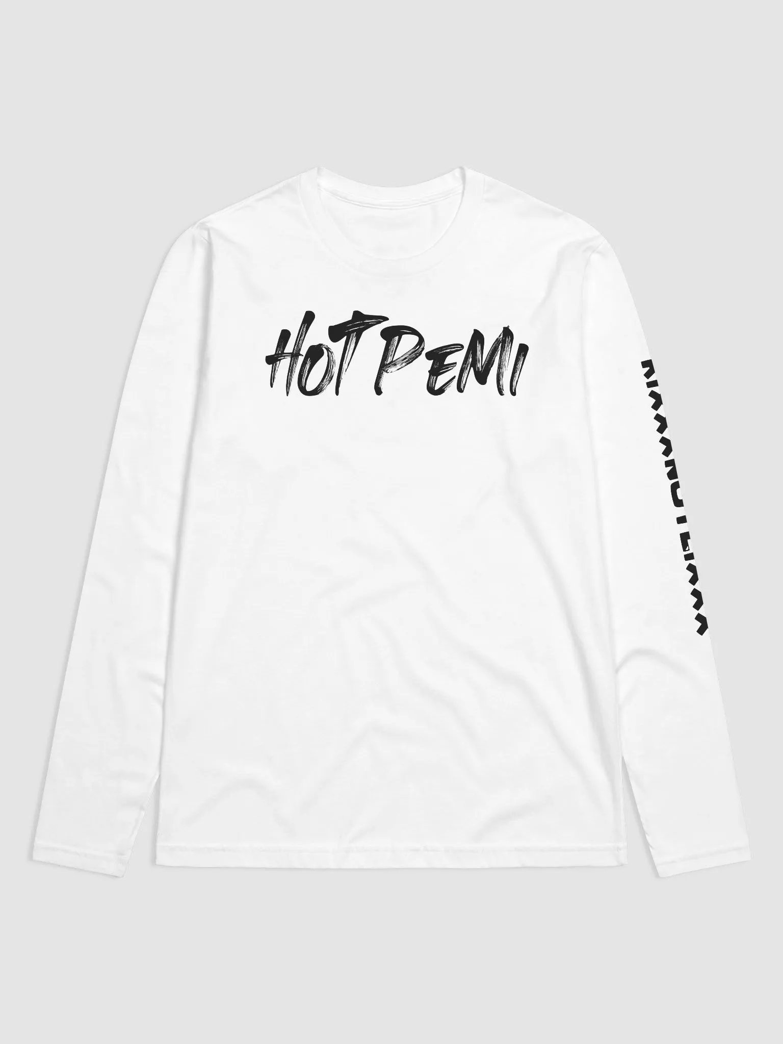 Black Hot Pemi Logo w/ Black KixxNotLixxx - Long Sleeve product image (1)