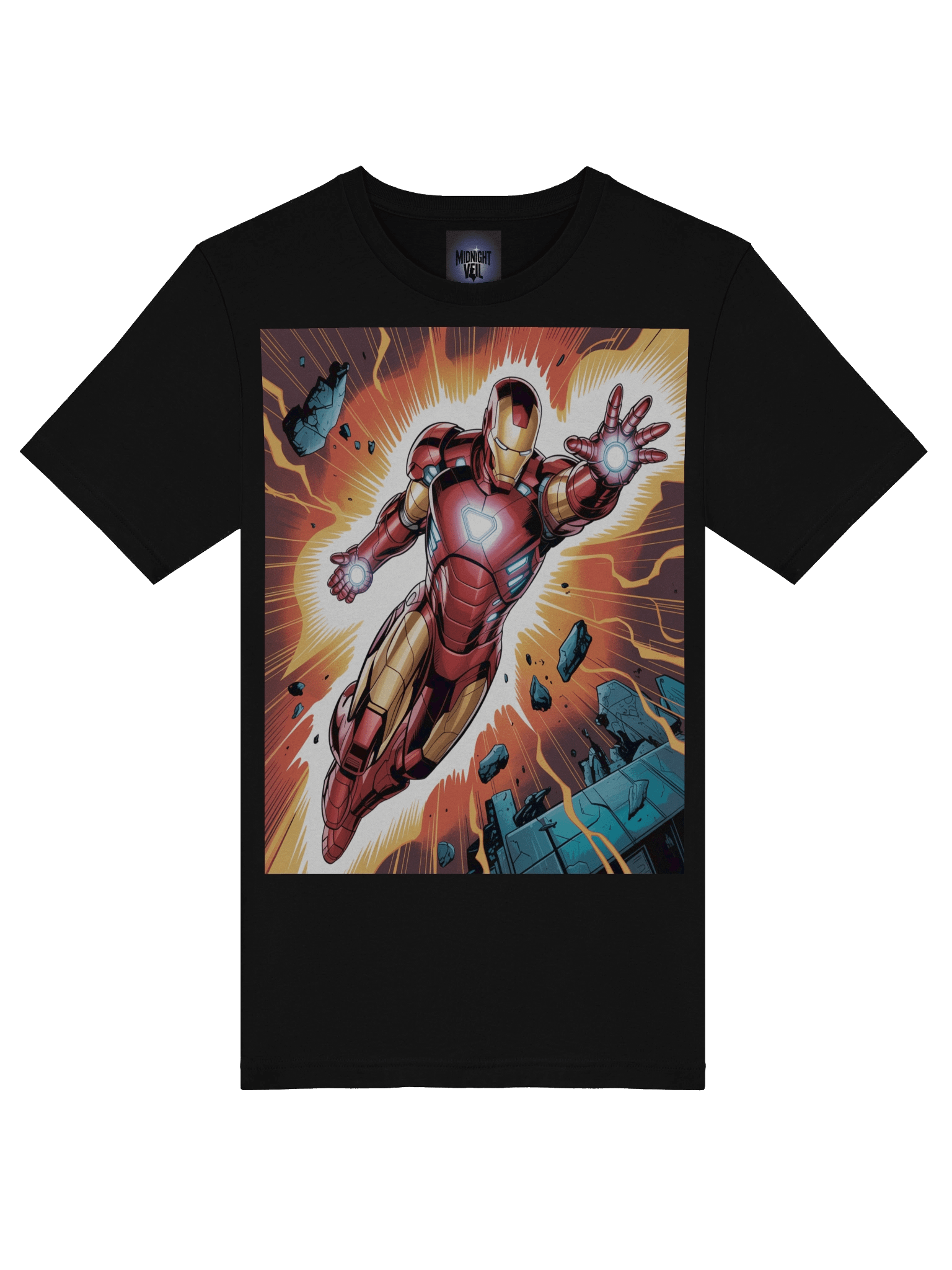 Iron Man Repulsor Eclipse Supersoft T-Shirt product image (7)