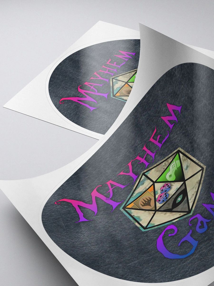 Mayhem Gaming Logo Sticker product image (4)