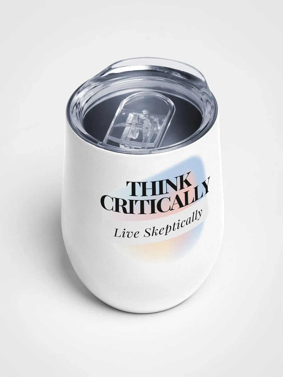 Think Critically, Live Skeptically - Tumbler product image (4)