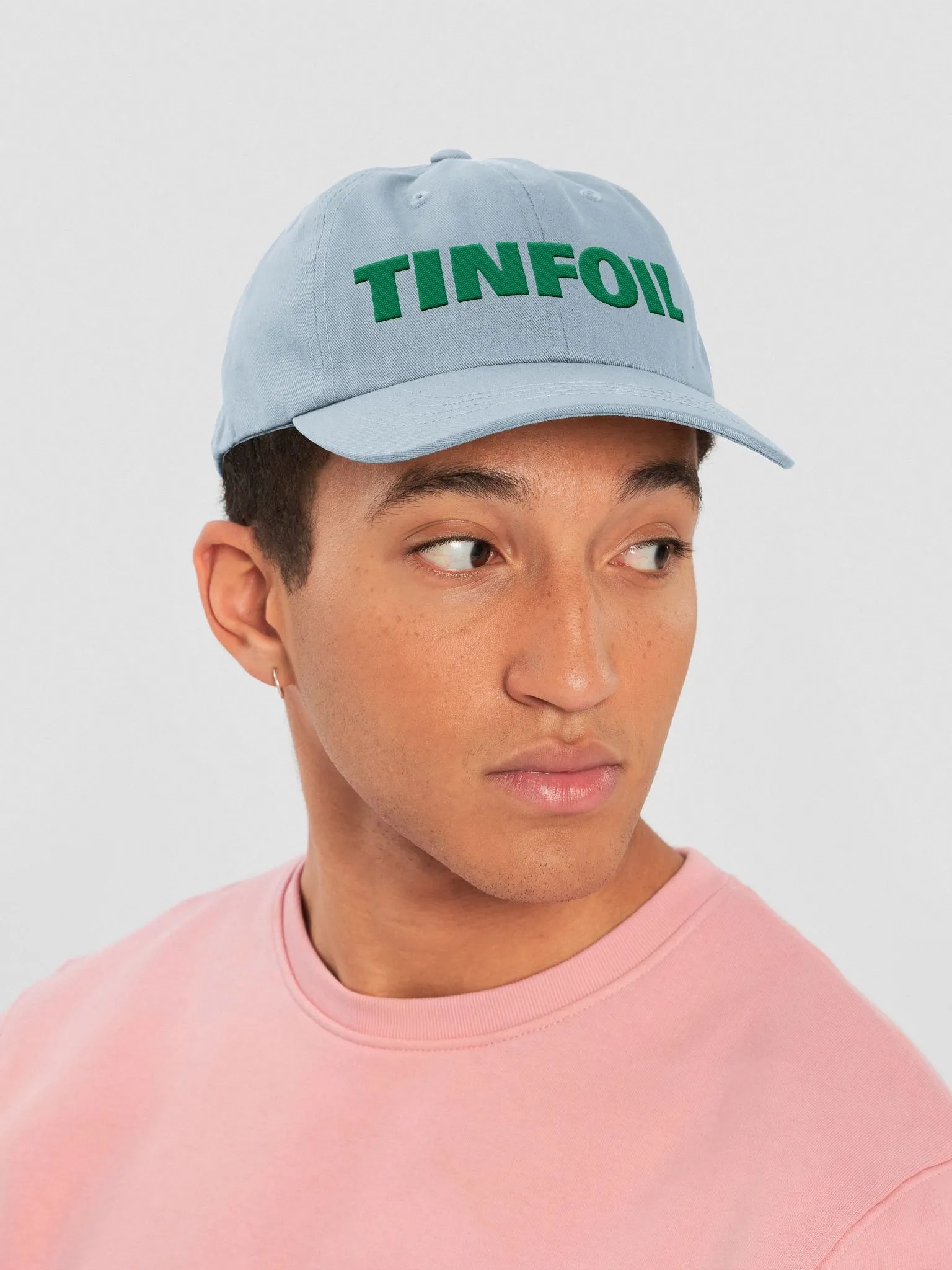 Tinfoil Hat Green On Powder Blue product image (6)