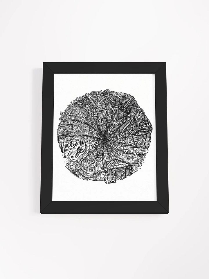 "Bicycle Day" Framed Print product image (1)