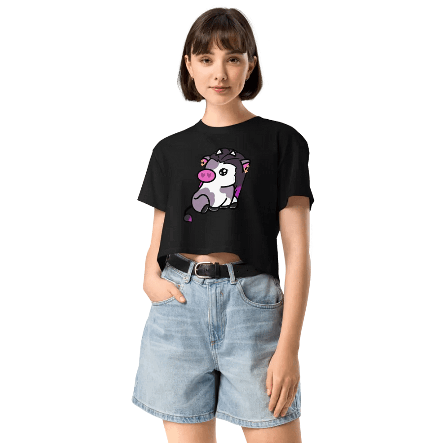 Reyna Cow (Front Only) Crop Top product image (26)