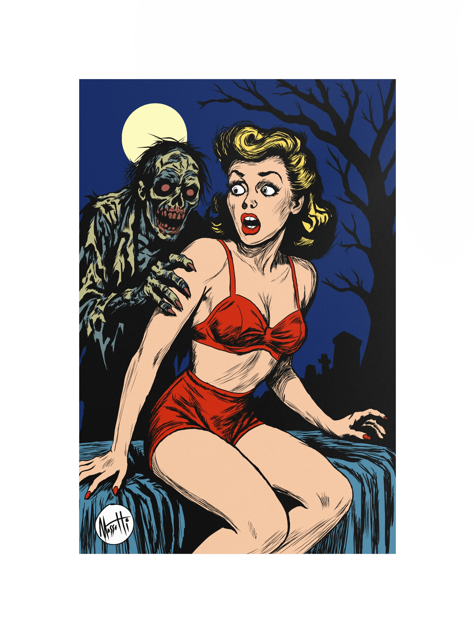 BEAUTY and the ZOMBIE Poster product image (4)