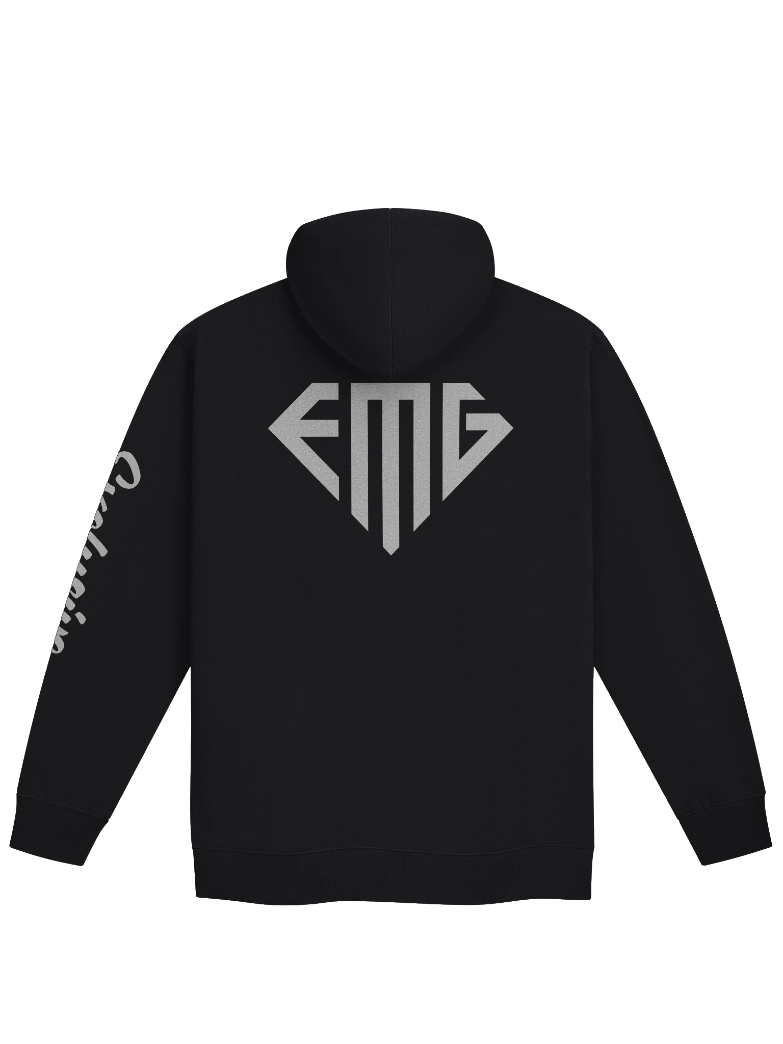 White Logo Zip-Up Hoodie product image (6)