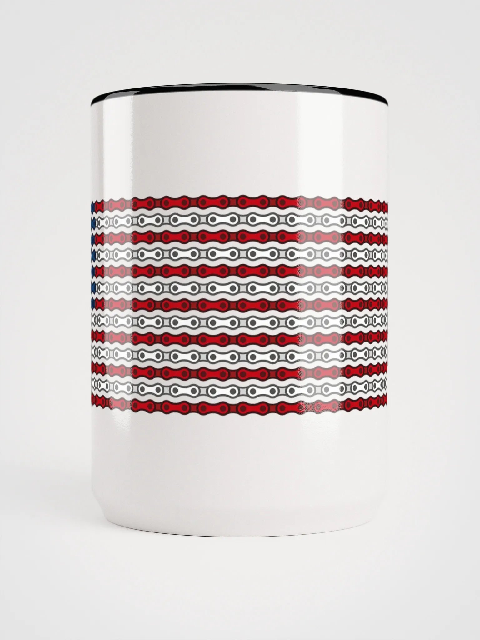 USA Betsy Ross Bike Chain Flag Coffee Mug product image (5)