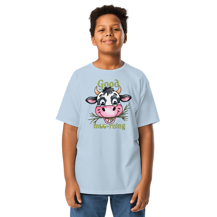 good moo-rning unisex shirt product image (21)
