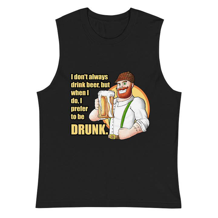 Beer Lad 4 muscle tank front product image (2)