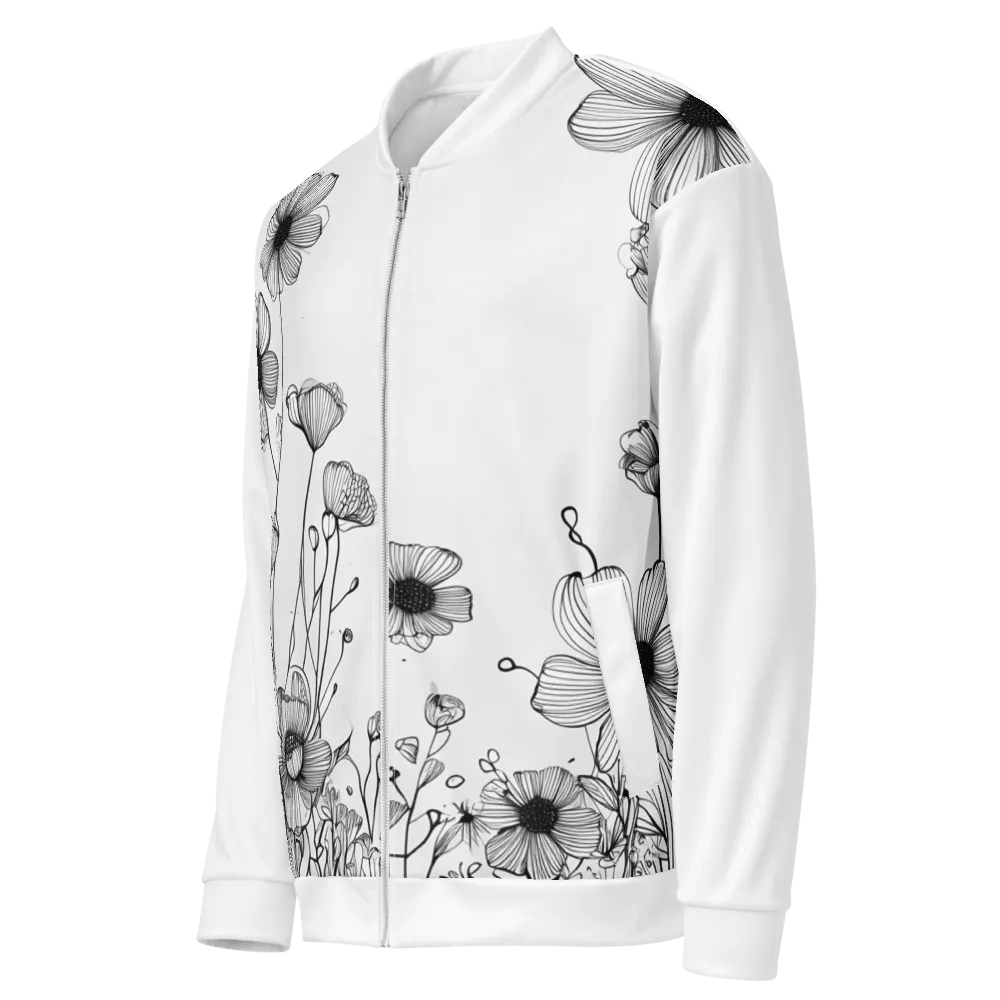 Blossom Breeze All-Over Print Bomber Jacket product image (12)