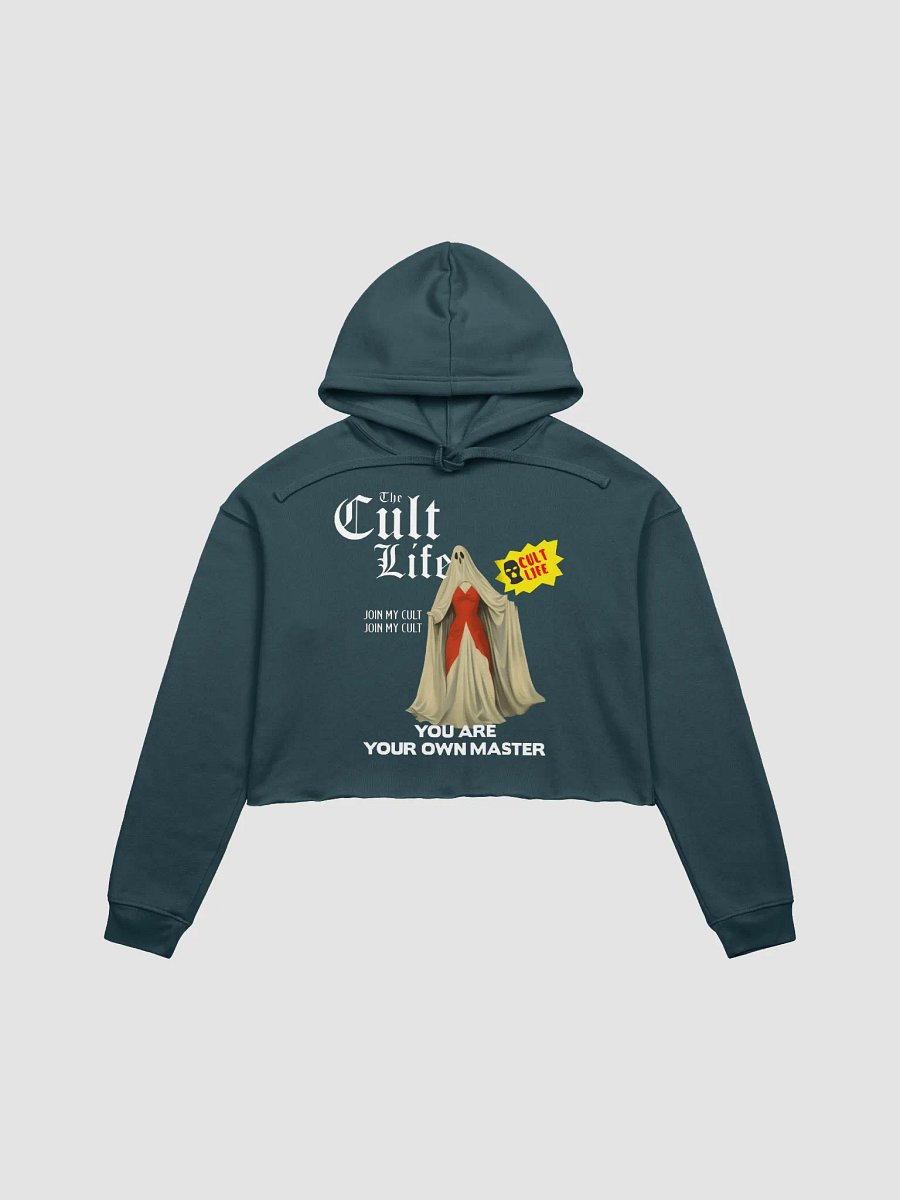 THE GHOST CROP HOODIE product image (1)