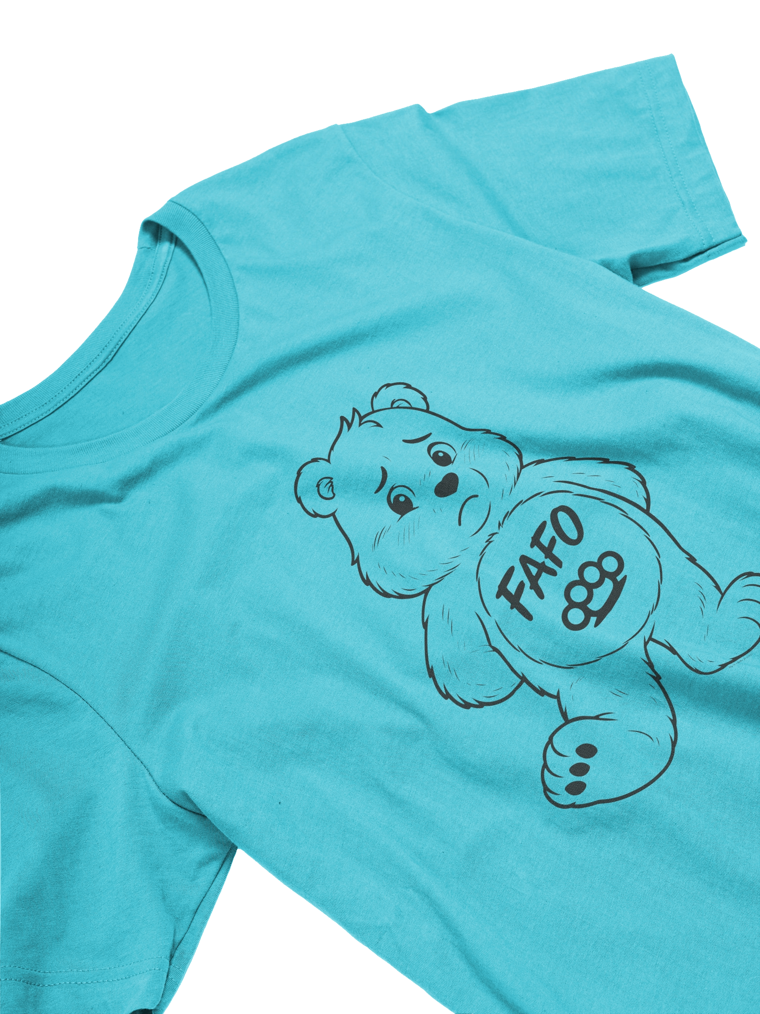 [BJ Designs] FAFO Bear Unisex Graphic Tee product image (3)