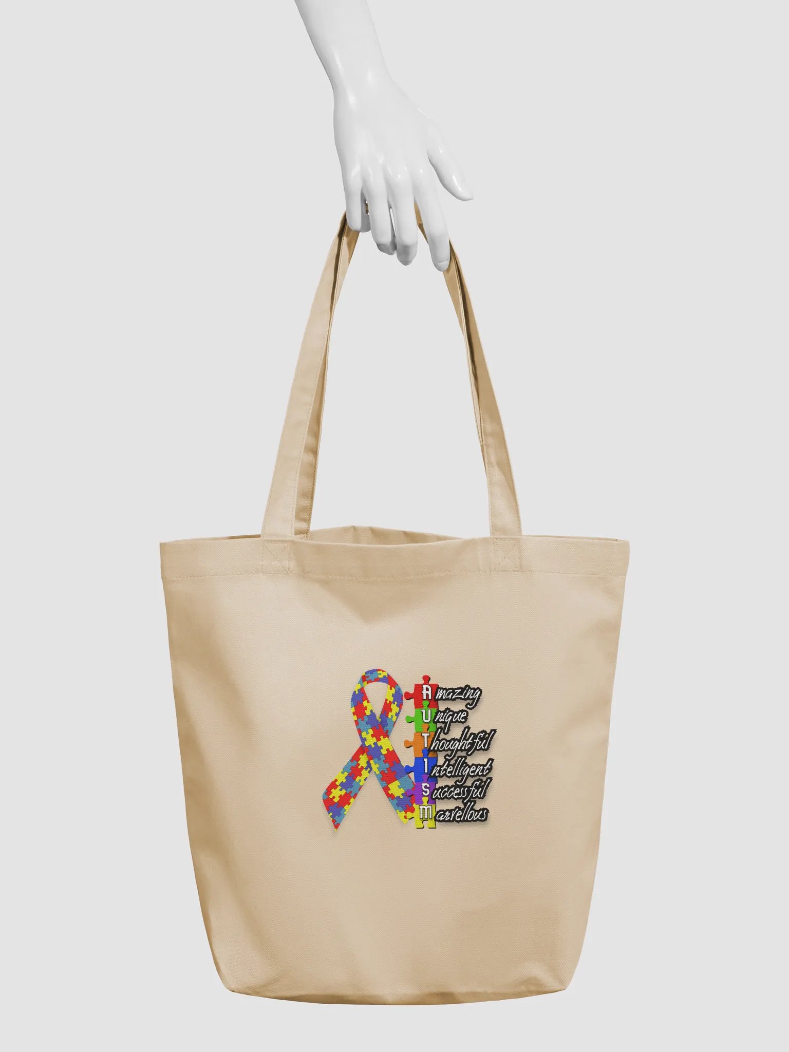 Autism Awareness - Eco-Friendly Tote Bag product image (3)
