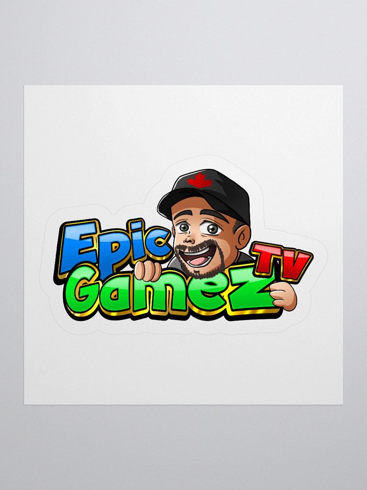 EGTV Kiss Cut Sticker product image (1)