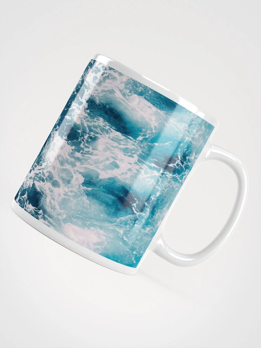 Ocean Swirl White Mug product image (13)