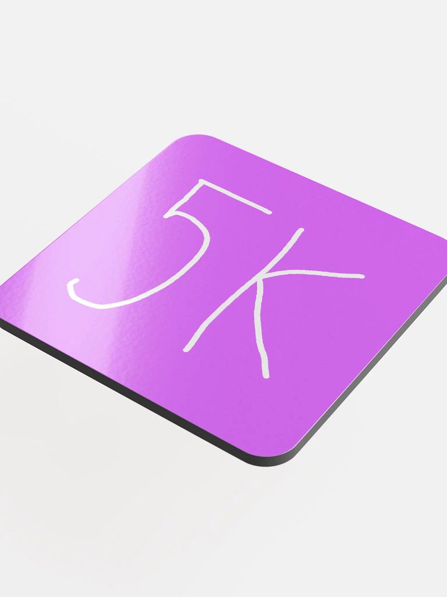 5k followers on Spotify Coaster product image (4)