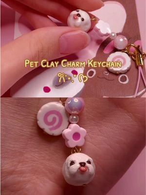 I’ve turned some of your fluffy best friends into clay charms over the past few months 🐶🐱🐰🐹
