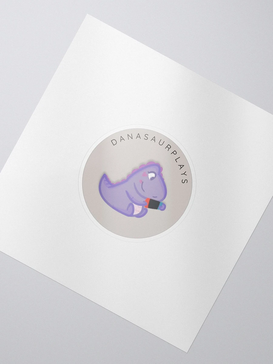 DanasaurPlays Logo Sticker product image (2)