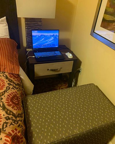 My hotel setup 🔥