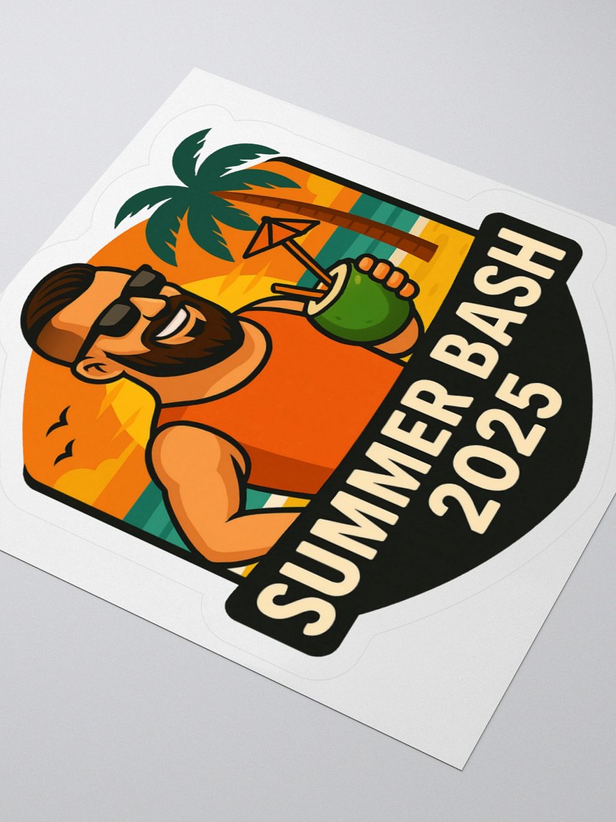Summer Bash High King 2025 Sticker product image (8)