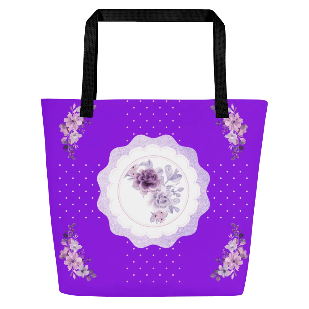 Floral Fantasy Large Tote Bag product image (3)