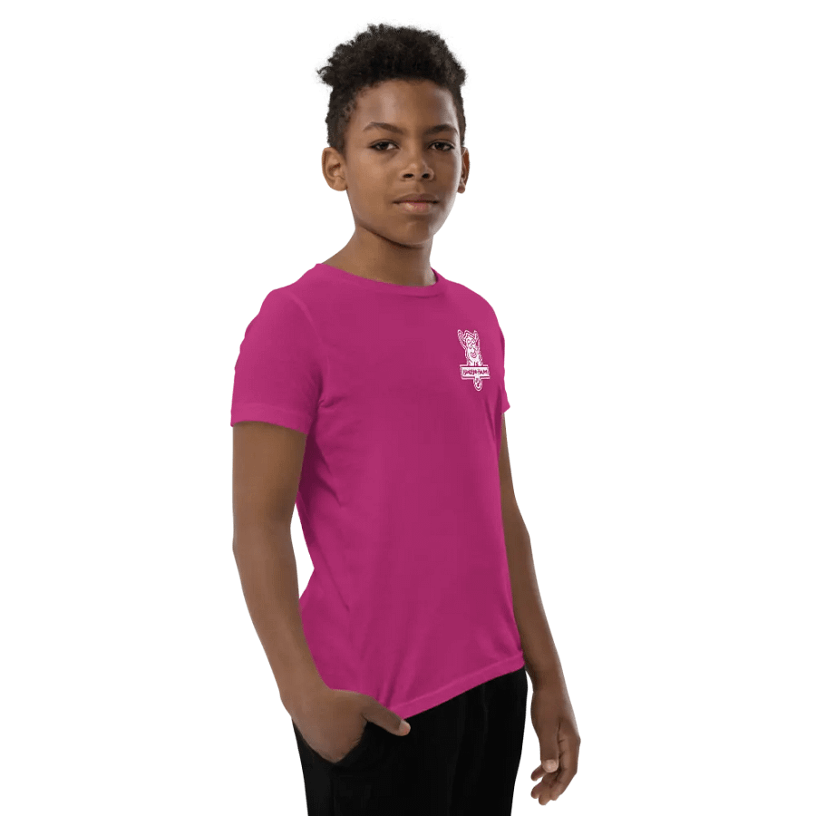 Youth Handler-Helper Logo (White on Dark) Tee product image (9)