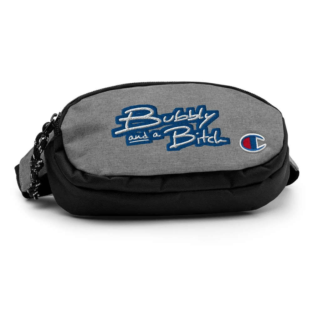 Bubbly and a B (royal bubble design 2) champion fanny pack product image (2)