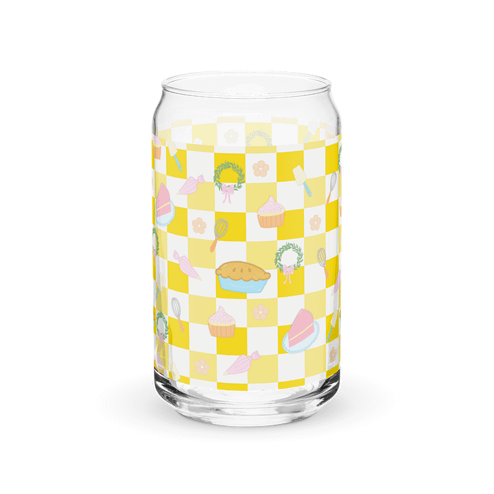 Bakers Dream Pattern Glass Tumbler product image (2)