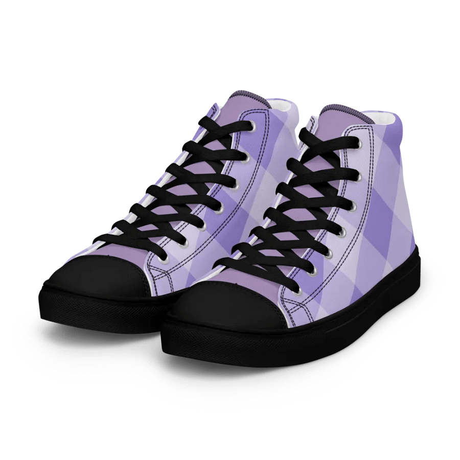 Women's Lavender Diamonds High Tops product image (7)