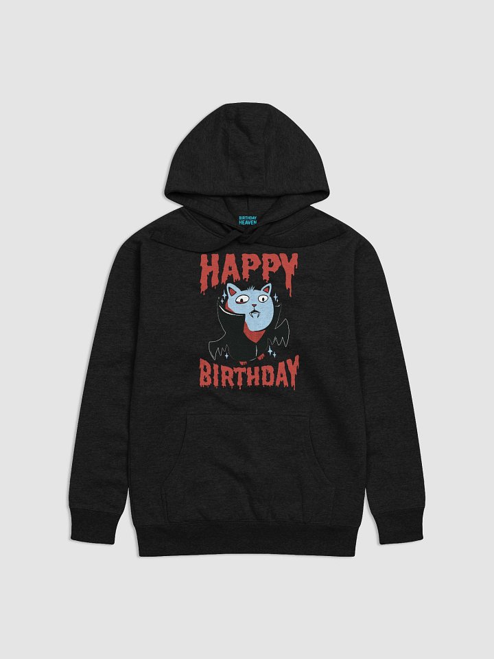 Happy Birthday (Vampire Cat) Hoodie 1 product image (1)