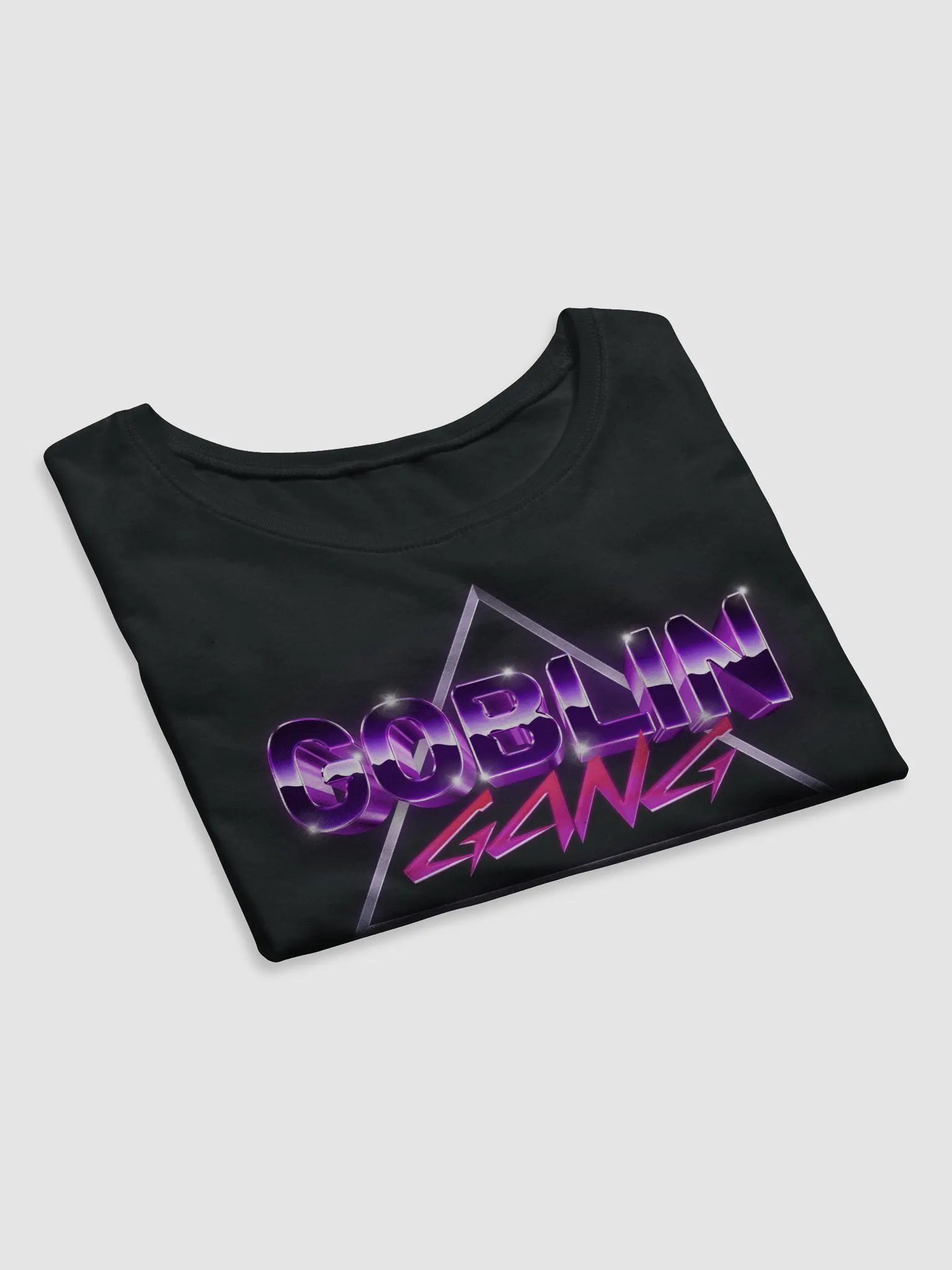 Goblin Gang Retro Pyramid Crop Top product image (14)