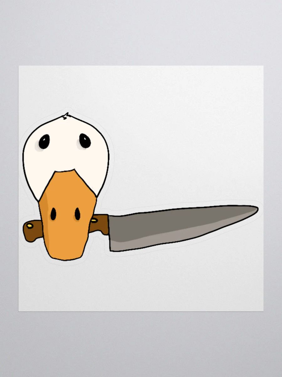 GooseKnife Sticker product image (1)