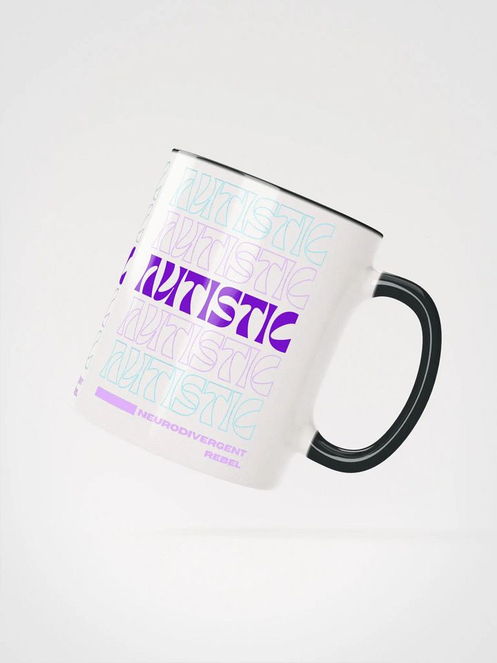 Autistic Teal and Purple Pattern Mug product image (12)