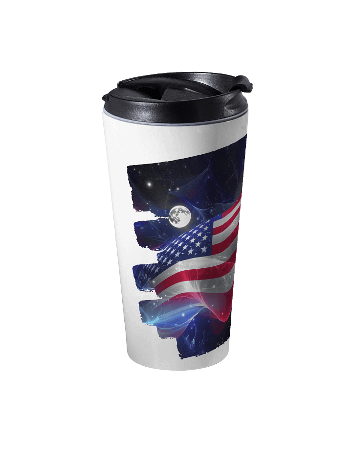 Flying High American Flag Stainless Steel Travel Mug product image (2)
