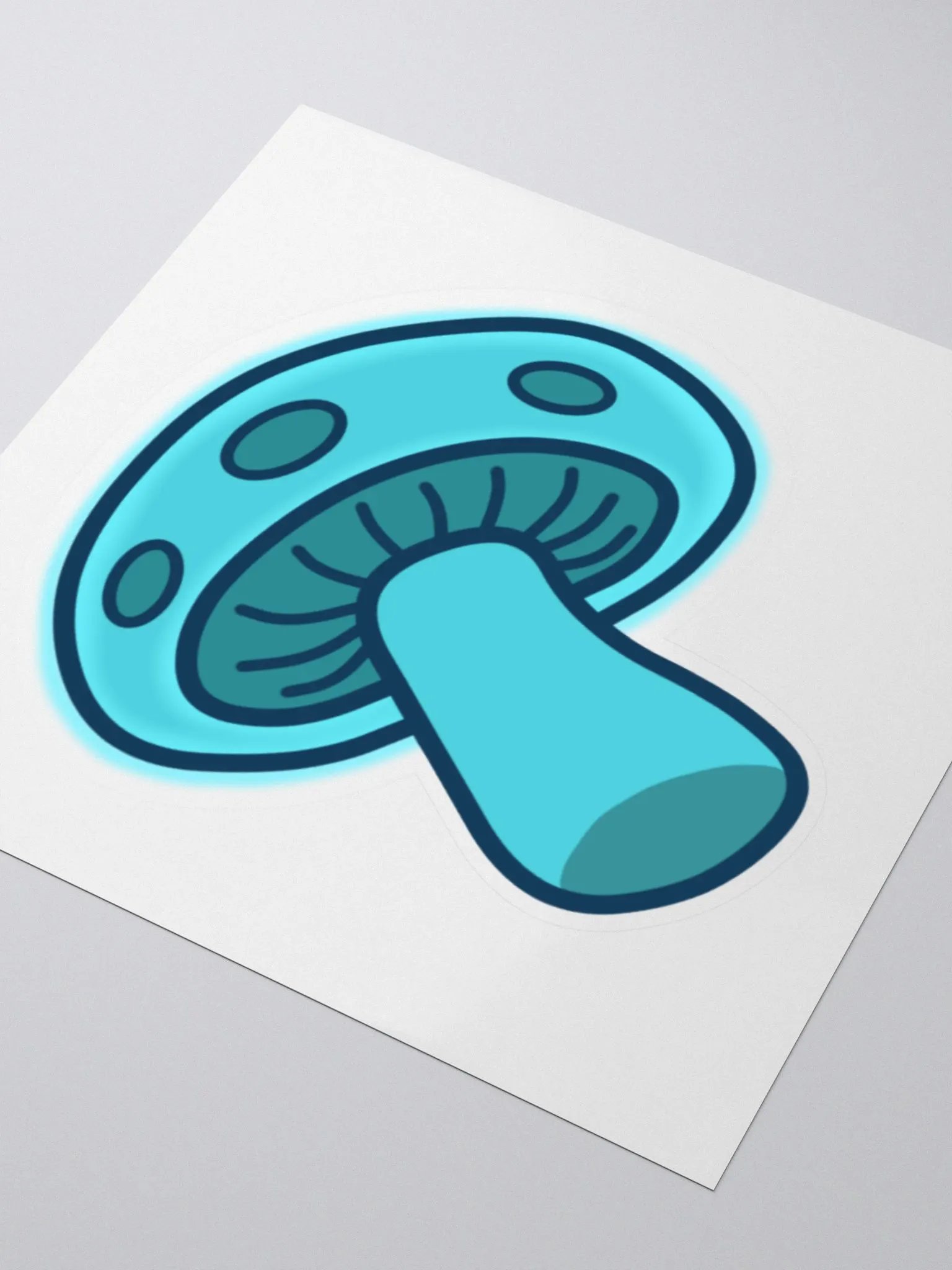 ManaMushroomBlue Sticker product image (3)