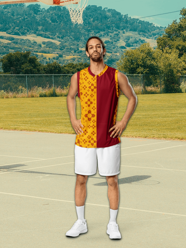 New Mexico Zia Symmetry Recycled Basketball Jersey product image (1)