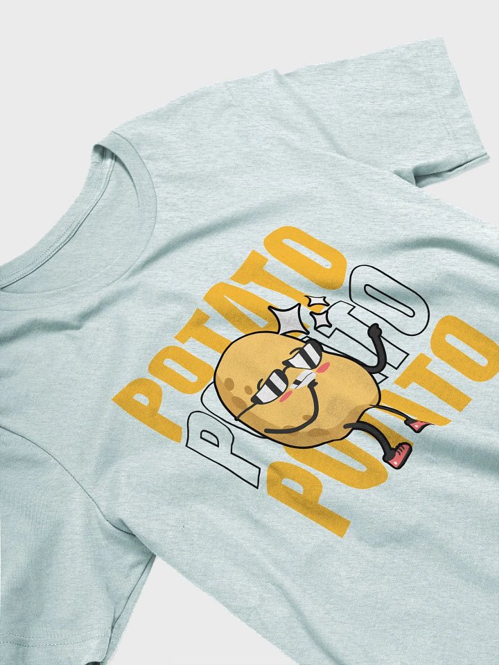 Woman Cool Potato Vibes T-Shirt - Ice Blue product image (2)