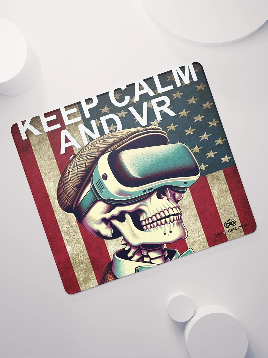 KEEP CALM and VR! [USA Leaned Edition] - Gaming Mouse Mat! product image (7)