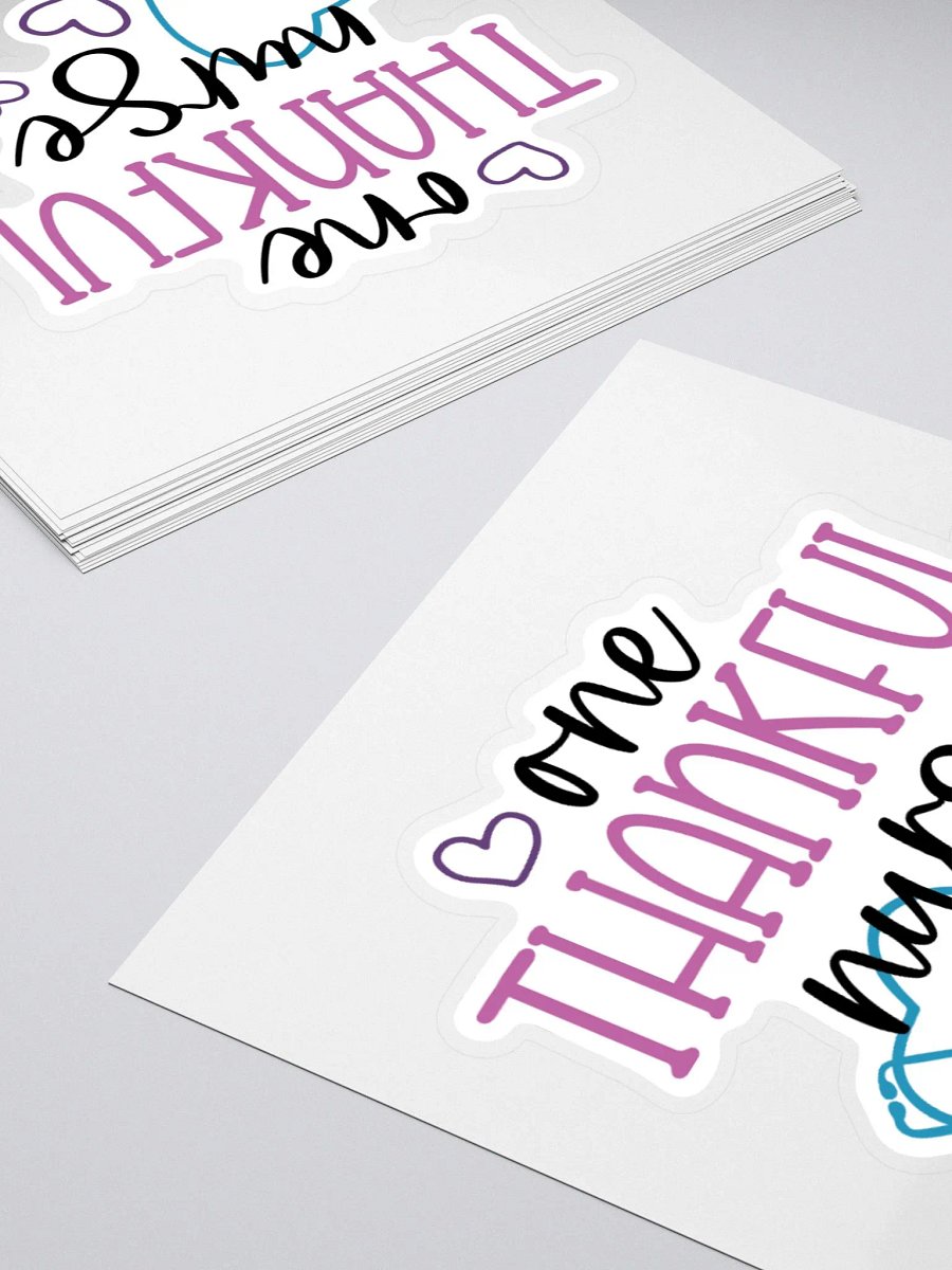 One Thankful Nurse Sticker product image (10)