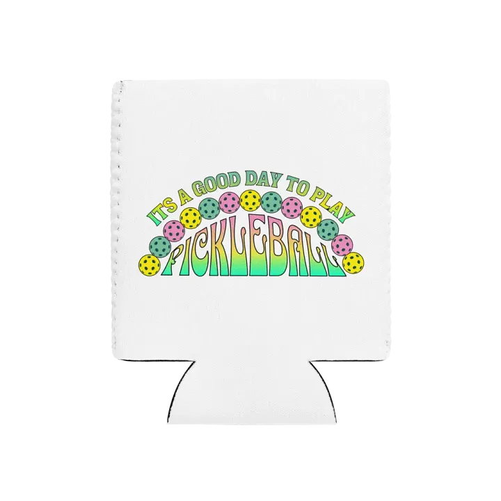 It's A Good Day To Play Pickleball Half Moon Coozie product image (1)